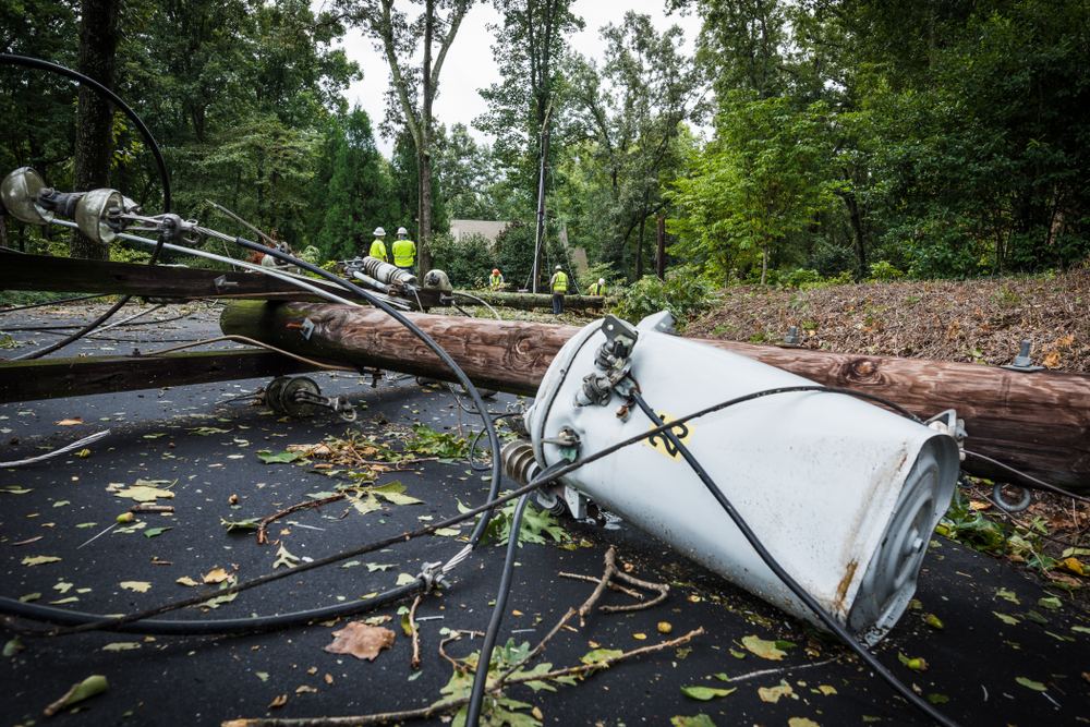 Power Outages Occurring