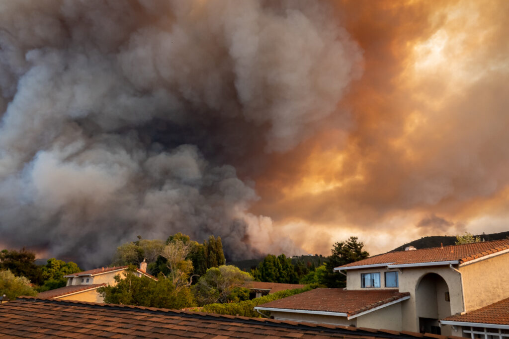 home or business has been affected by a wildfire